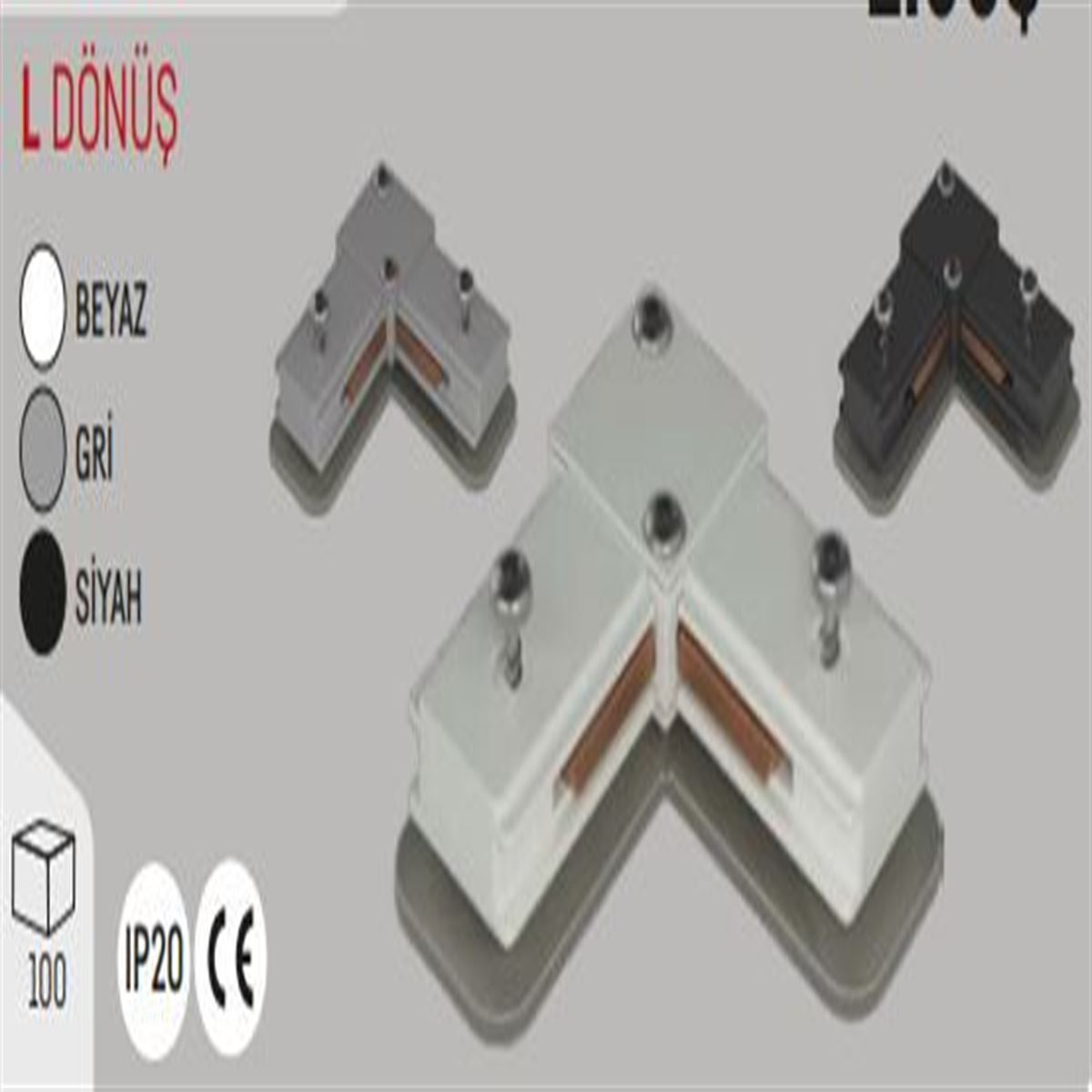 MONOFAZE RAY L DÖNÜŞ GRİ 1